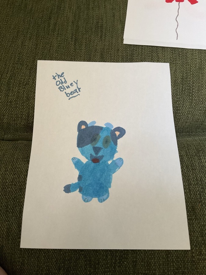 The Odd Bluey Bear