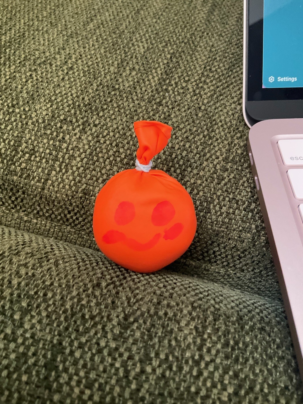 Orangey cloud squishy